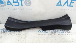 Rear left door sill trim for Toyota Venza 21-24, black, scratches