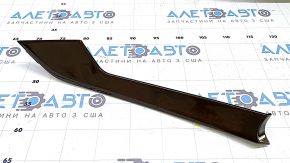 Audi A4 B9 17-19 front left door trim molding in walnut wood