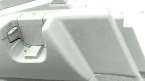 Left arch trim for Toyota Prius 30 10-15, gray, type 2, scratches, without plug, dry-cleanable