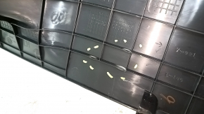 Rear left floor panel for Toyota Venza 21-24, black, scratches, whitened plastic
