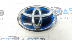 Toyota Prius 30 10-15 grille emblem, sand, chrome finish
