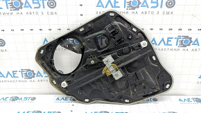 The rear left window lift mechanism of a Jeep Renegade 15-23 has a broken mount.