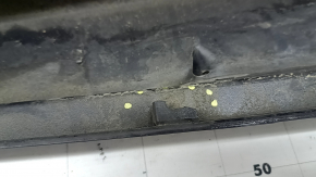 Left threshold Toyota Prius 30 10-15 graphite, body broken, dented, scratches, broken mount, broken mount, torn