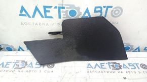 Left side center console trim for Toyota Venza 21-24, black, plastic turned white