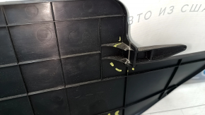 Left side center console trim for Toyota Venza 21-24, black, plastic turned white