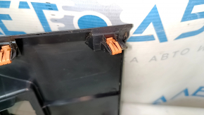 Toyota Venza 21-24 rear center console trim scratches, whitened plastic, broken guide