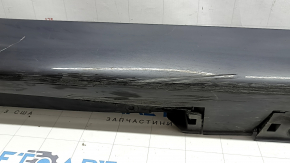 Right threshold Toyota Prius 30 10-15 graphite, scratches