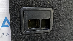 Audi A4 B9 17-18 trunk floor, black, needs cleaning, scratches on the handle