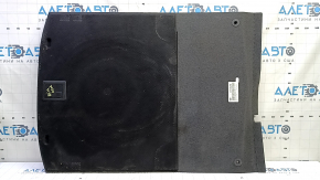 Audi A4 B9 17-18 trunk floor, black, needs cleaning, scratches on the handle