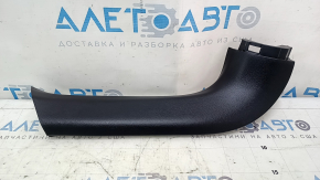 Left trunk door trim for Toyota Venza 21-24, black, broken fasteners