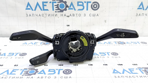 Steering column switch guitar assembly Audi A4 B9 17-25 with cable, with dynamic steering, worn