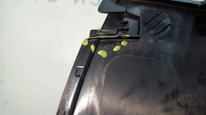 Left side center console trim for Toyota Venza 21-24, black, plastic faded, dry cleanable