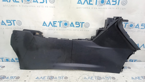 Right side center console trim for Toyota Venza 21-24, black, scratches, dry cleanable