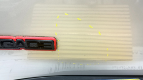 Jeep Renegade 15-20 keyless front left door assembly, Trailhawk, silver PSN, dent, cracked seal