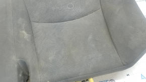 Rear seat cushion, 2nd row, Toyota Prius 30 10-15, gray velour, dry-cleanable, wrinkled