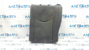 Rear seat back, 2nd row, left, Toyota Prius 30 10-15, gray velour, dry-cleanable, dented