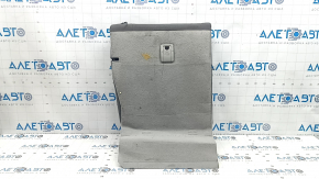 Rear seat back, 2nd row, left, Toyota Prius 30 10-15, gray velour, dry-cleanable, dented