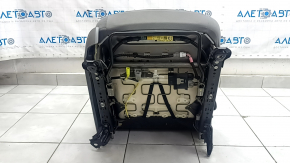 Passenger seat for Toyota Prius 30 12-15 without airbag, mechanical, gray velour, dry-cleanable
