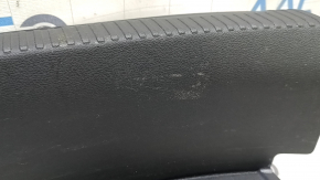 Audi A4 B9 17-25 trunk opening trim, black, scratches, broken fasteners