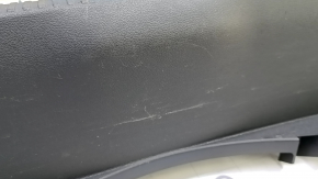Audi A4 B9 17-25 trunk opening trim, black, scratches, broken fasteners