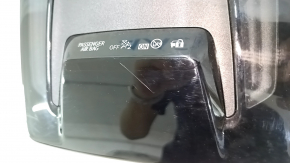 Toyota Venza 21-22 front headlight, black, no panoramic view, scratches