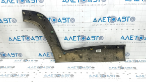 Lower rear left door trim for Jeep Renegade 15-23: structure, scratches, crack, cracks in fasteners, broken fastener