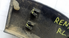 Lower rear left door trim for Jeep Renegade 15-23: structure, scratches, crack, cracks in fasteners, broken fastener