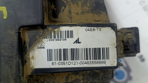 Left front headlight, bare, Jeep Renegade 15-18, pre-rest, halogen, sand