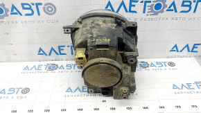 Right front headlight, bare, Jeep Renegade 15-18, pre-rest, halogen, sand