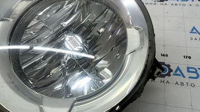 Right front headlight, bare, Jeep Renegade 15-18, pre-rest, halogen, sand