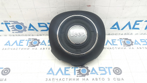 Airbag in the steering wheel, driver's side, Jeep Renegade 15-23, black, scratches