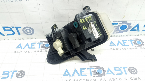Front left turn signal with DRL for a 2015-2018 Jeep Renegade, fogged up, cracks in the mounts, crack
