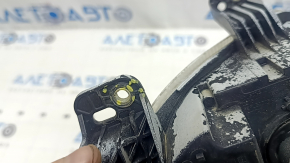 Front left turn signal with DRL for a 2015-2018 Jeep Renegade, fogged up, cracks in the mounts, crack