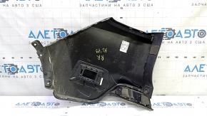 Jeep Cherokee KL 19-23 graphite rear bumper, right side