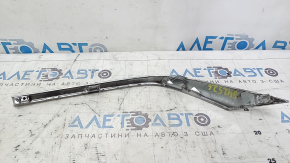 Left rear bumper molding for Toyota Venza 21-24, chrome, scratches