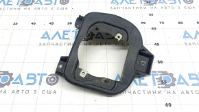 Front left fog light mount for a 1920s Jeep Renegade (pre-restored), dented