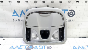Jeep Cherokee KL 19-22 front light assembly for sunroof, gray