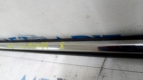 Door-glass molding, central rear right, Toyota Venza 21-24, chrome, scratches, bump