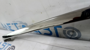 Upper front right door molding for Toyota Venza 21-24, chrome, scratches