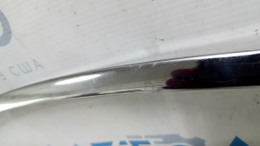 Upper front right door molding for Toyota Venza 21-24, chrome, scratches