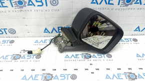 Right side mirror assembly for Jeep Renegade 15-18, 7+2 pins, turn signal structure, burnt out trim