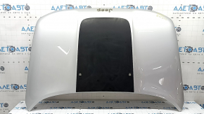 Jeep Renegade 15-23 aluminum hood, silver PSN with black, bumper