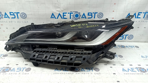 Left front headlight assembly for Toyota Venza 2014 XLE Limited, lens, with mount, broken mount, broken mount, sand