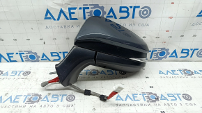 Left side mirror assembly for Toyota Venza 21-24, 12 pins, turn signal, heated, BSM, backlight, graphite, sand, scratches