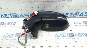 Left side mirror assembly for Toyota Venza 21-24, 12 pins, turn signal, heated, BSM, backlight, graphite, sand, scratches