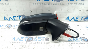 Right side mirror assembly for Toyota Venza 21-24, 12 pins, turn signal, heated, BSM, backlight, graphite, sand, scratches