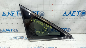 Rear left Toyota Venza 21-24 chrome window, broken guides, scratches, torn seal