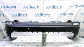 Jeep Cherokee KL 19-23 rear bumper, bare, structure, under parking sensors, scratches