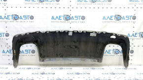 Jeep Cherokee KL 19-21 lower rear bumper trim for 2 pipes, gray, chrome tips, scratches