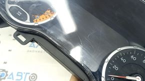Instrument cluster Jeep Renegade 15-17 pre-restoration large display, 128k, scratches, glass defect, scuffed